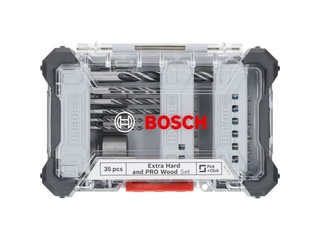 Набор бит Bosch Extra Hard и сверл PRO Wood (35 шт.)